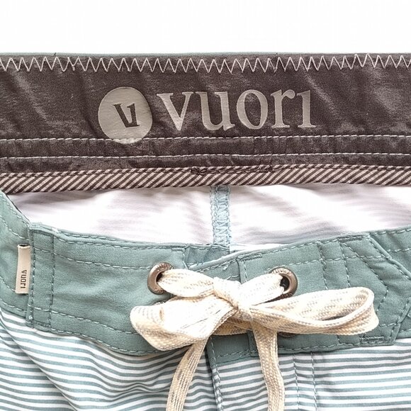 Vuori Men's Cruise Boardshorts Sagebrush Wave Stripe  Men's Size 30 - Picture 10 of 12